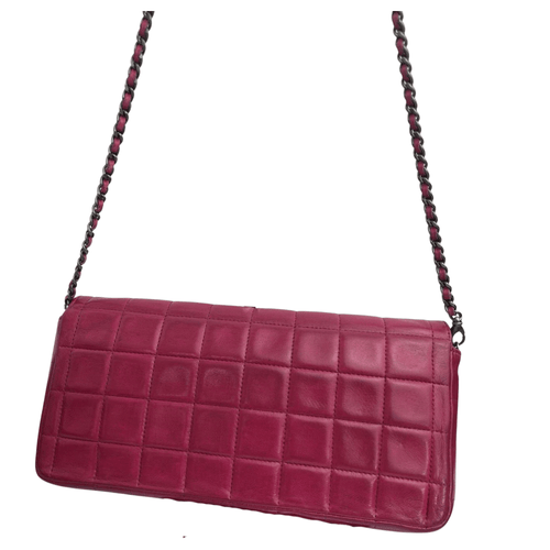 Chanel Chocolate Bar Quilted Lambskin Leather
