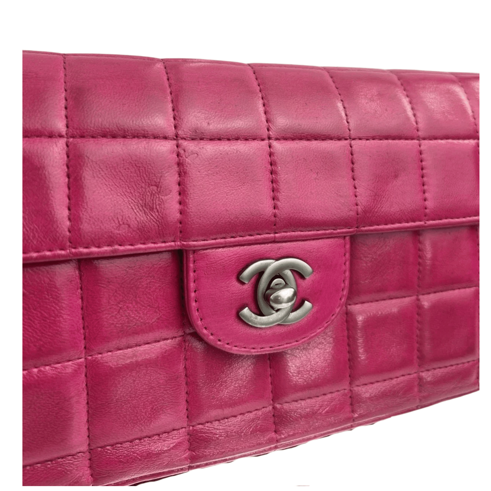 Chanel Chocolate Bar Quilted Lambskin Leather