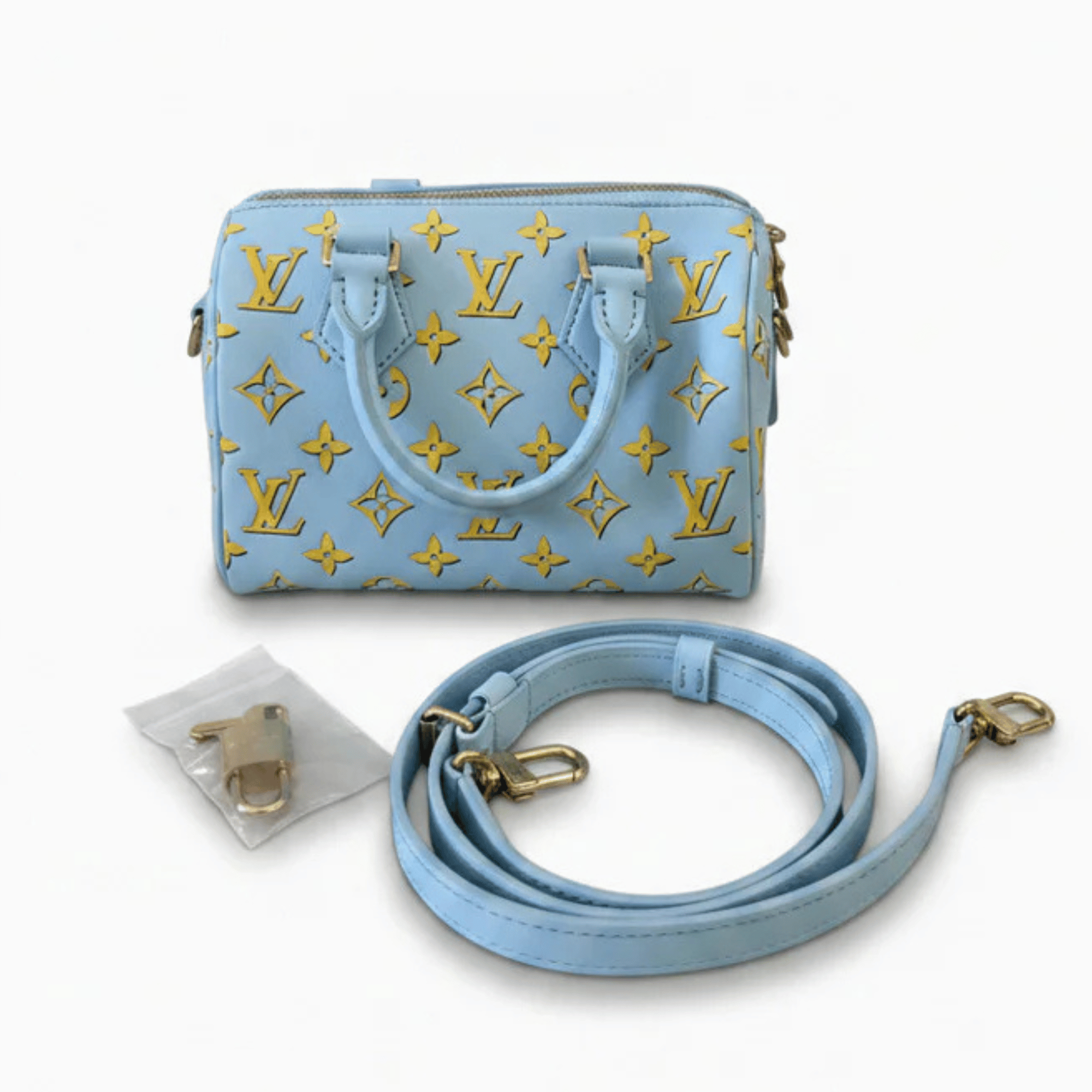 Louis Vuitton Speedy 20 Baby blue Limited Edition
