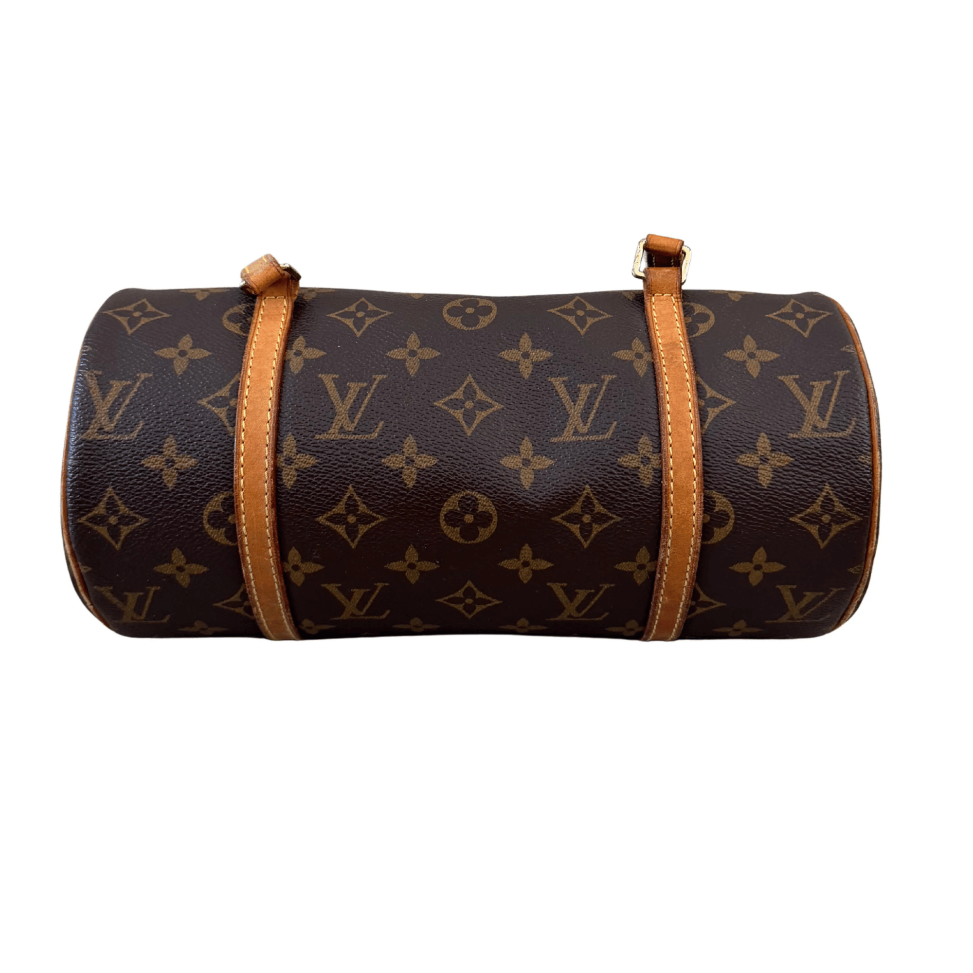 Louis Vuitton Papillon Monogram Coated Canvas and Vachetta Leather