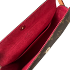 Louis Vuitton Recital Monogram Coated Canvas & Natural Vachetta Cowhide Leather Trim