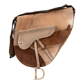 Dior Saddle Patchwork Pony Hair, Suede and Tooled Leather