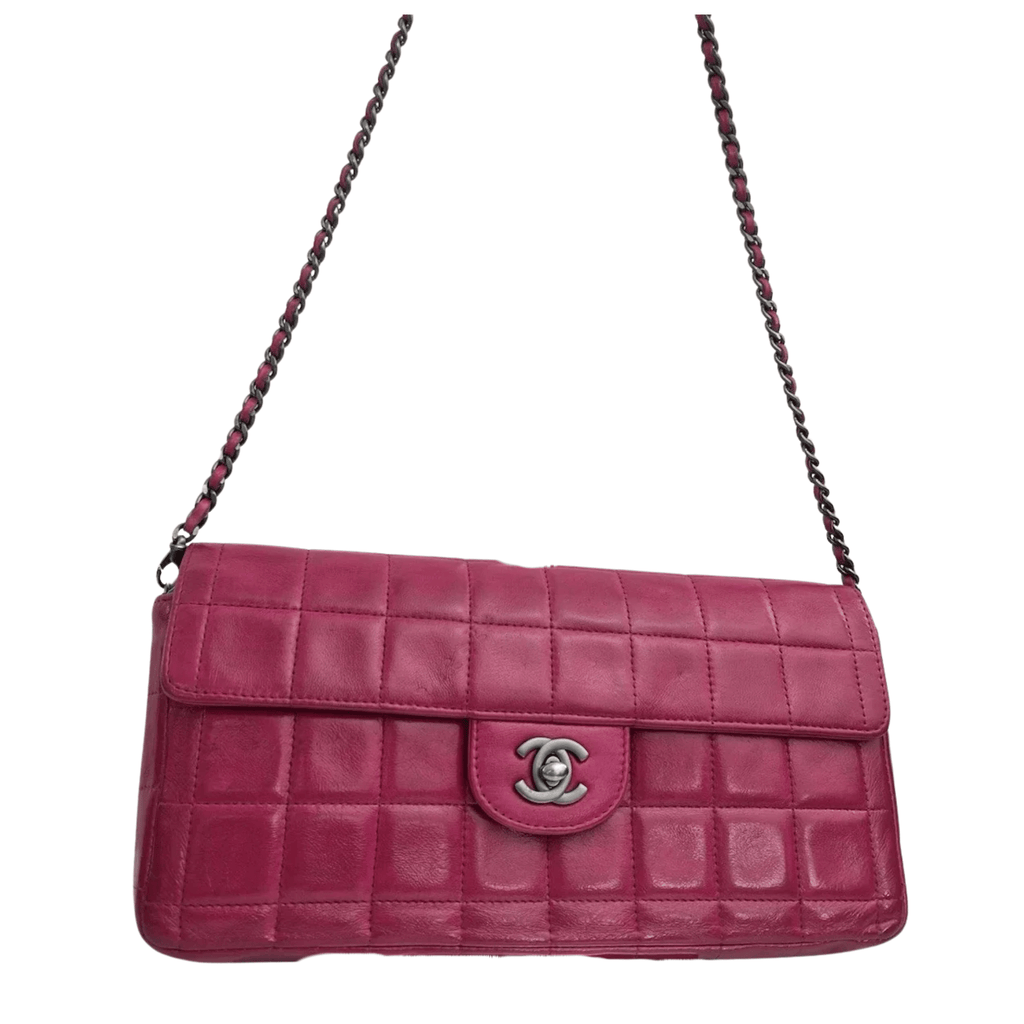Chanel Chocolate Bar Quilted Lambskin Leather