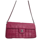 Chanel Chocolate Bar Quilted Lambskin Leather