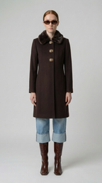 Wool and Cashmere Coat