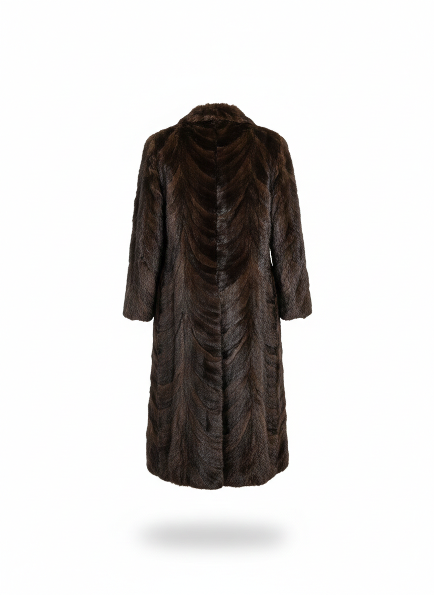 Long Mink Fur Coat