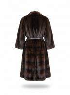 Vintage Brown Mink Fur Coat