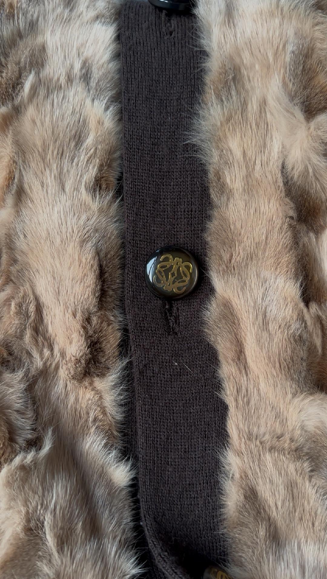 Vintage Loewe Fur Coat