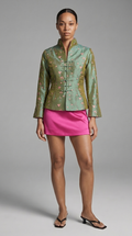 Blossom Silk Quilted Jacket