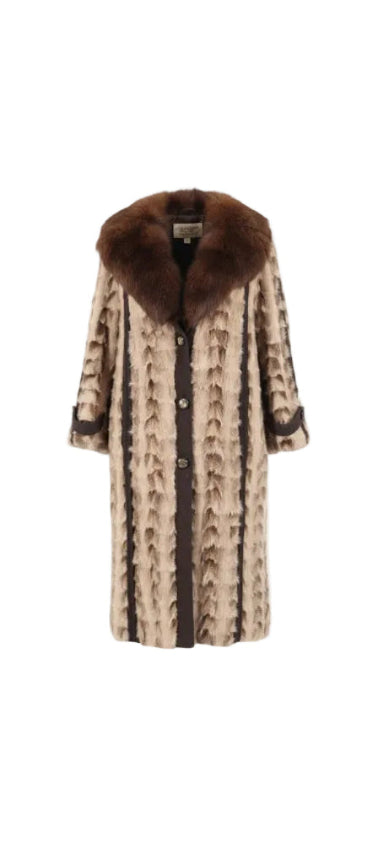 Vintage Loewe Fur Coat
