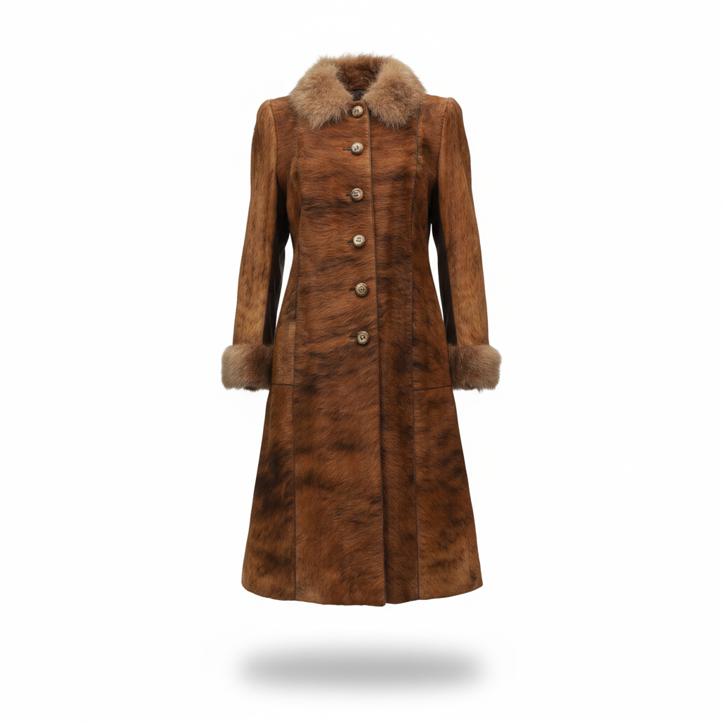 Real Pony Hair Coat