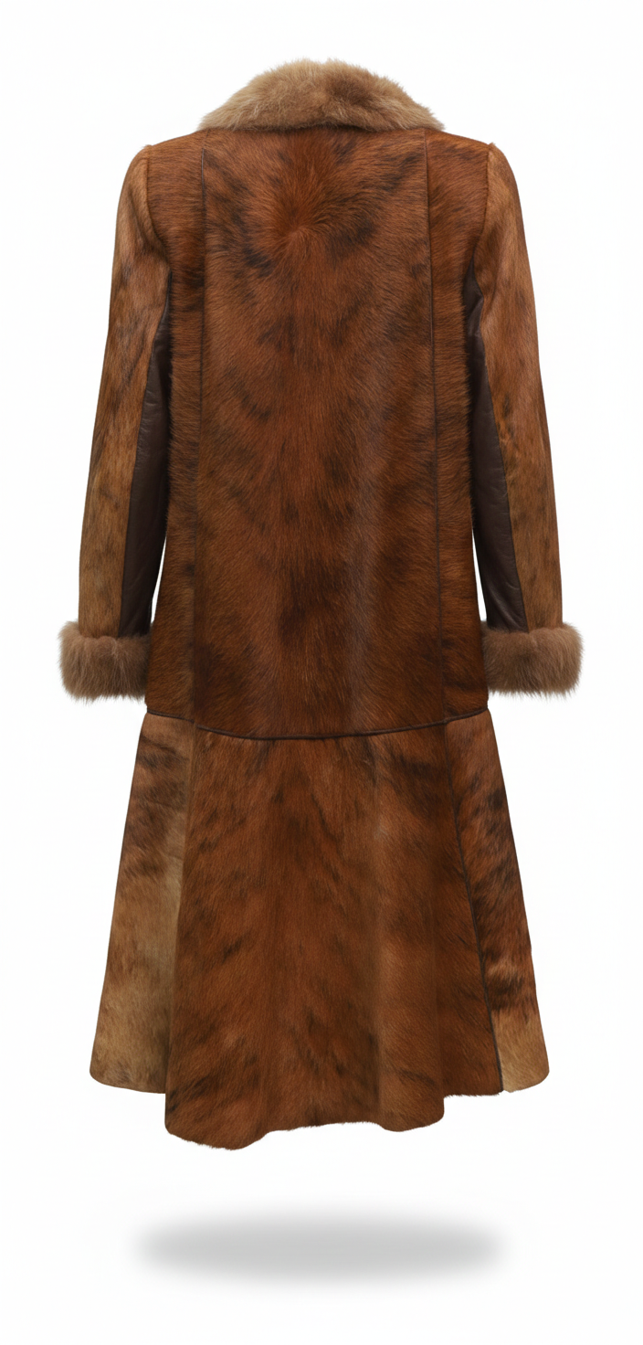 Real Pony Hair Coat