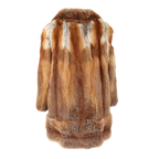 Natural Red Fox Fur Coat